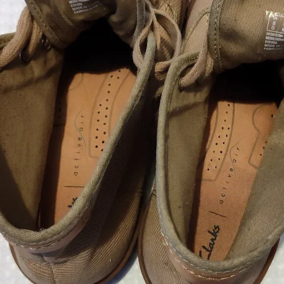 CLARKS, Mid-Top Boot, Canvas Sneaker, 8 - Picture 9 of 9